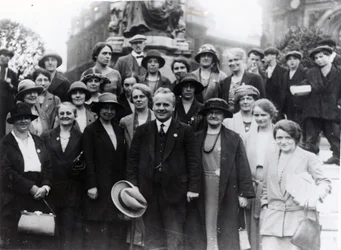 Group Portrait of Trade Unionists